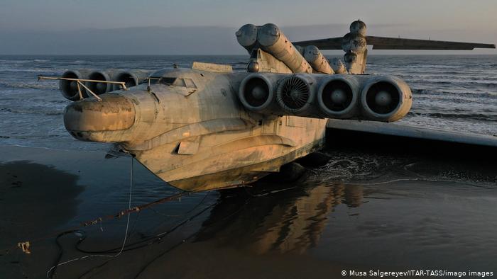 روسیه دریای خزر Derbent  صفحه هواپیما ، Flygboot Kalter Krieg