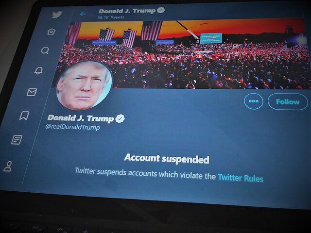 ترامپ پس از ترک کاخ سفید دیگر مجاز به استفاده از توئیتر نیست  آخرین خبرها
