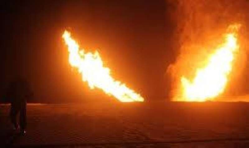 انفجار در خط لوله گاز در شمال مصر / داعش مسئولیت انفجار را بر عهده گرفت |  آخرین خبرها