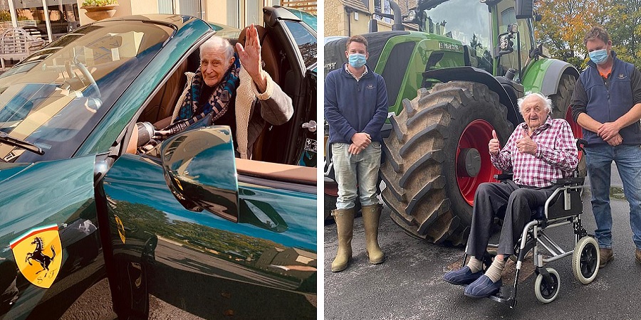 یک خانه سالمندان در انگلستان که آرزوهای ساکنان را برآورده می کند.  از رانندگی با فراری گرفته تا ملاقات با ملکه